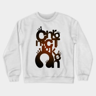 CHT Blk/Org Alt Logo Crewneck Sweatshirt